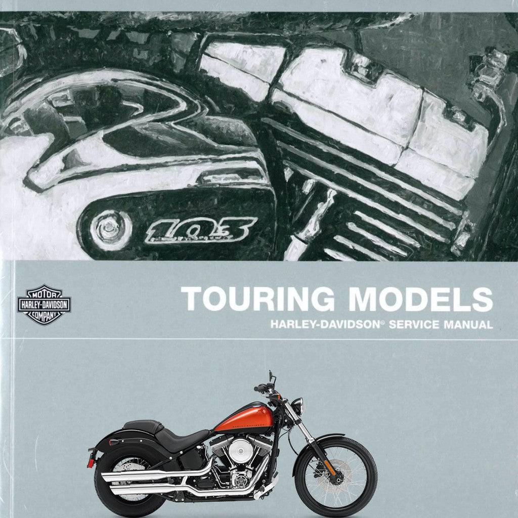 HARLEY DAVIDSON TOURING MODELS (1984-1998) SERVICE WORKSHOP MANUAL + PARTS CATALOGUE - Image 2