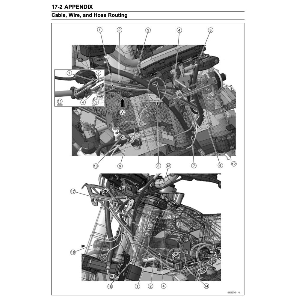 KAWASAKI Z1000 (2010-2013) SERVICE WORKSHOP MANUAL + OWNER'S MANUAL - Image 10