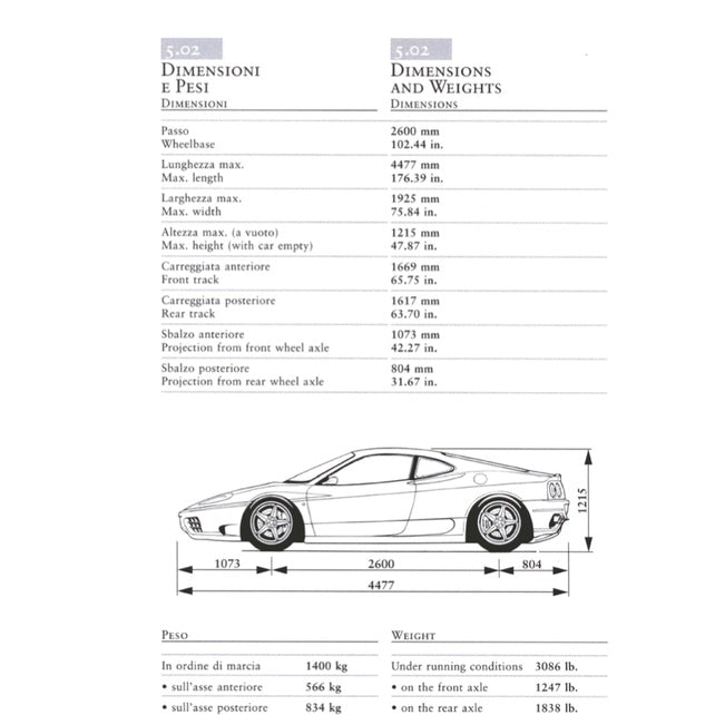 FERRARI 360 MODENA F131 (2000-2004) SERVICE WORKSHOP MANUAL - Image 4
