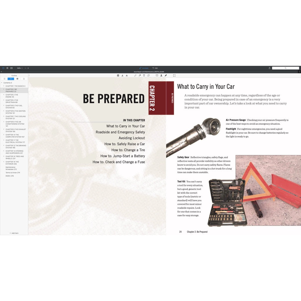 AUTO REPAIR & MAINTENANCE IDIOT'S GUIDE (2015) - Image 3