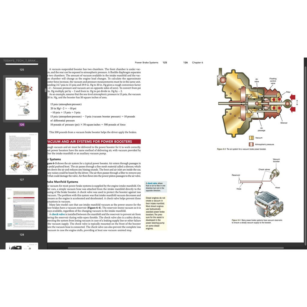TODAY'S TECHNICIAN: AUTOMOTIVE BRAKE SYSTEMS - TRAINING & WORKSHOP MANUALS - Image 4