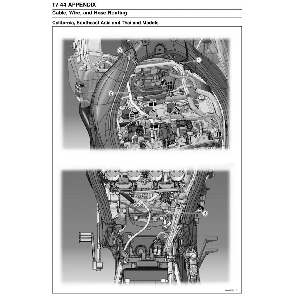 KAWASAKI ZX-6R (2009-2012) SERVICE WORKSHOP MANUAL + OWNER'S MANUAL - Image 10