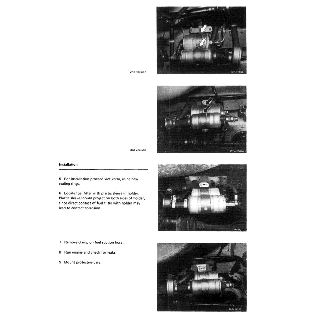 MERCEDES-BENZ ENGINE M110 (1980–1996) SERVICE WORKSHOP MANUAL - Image 4