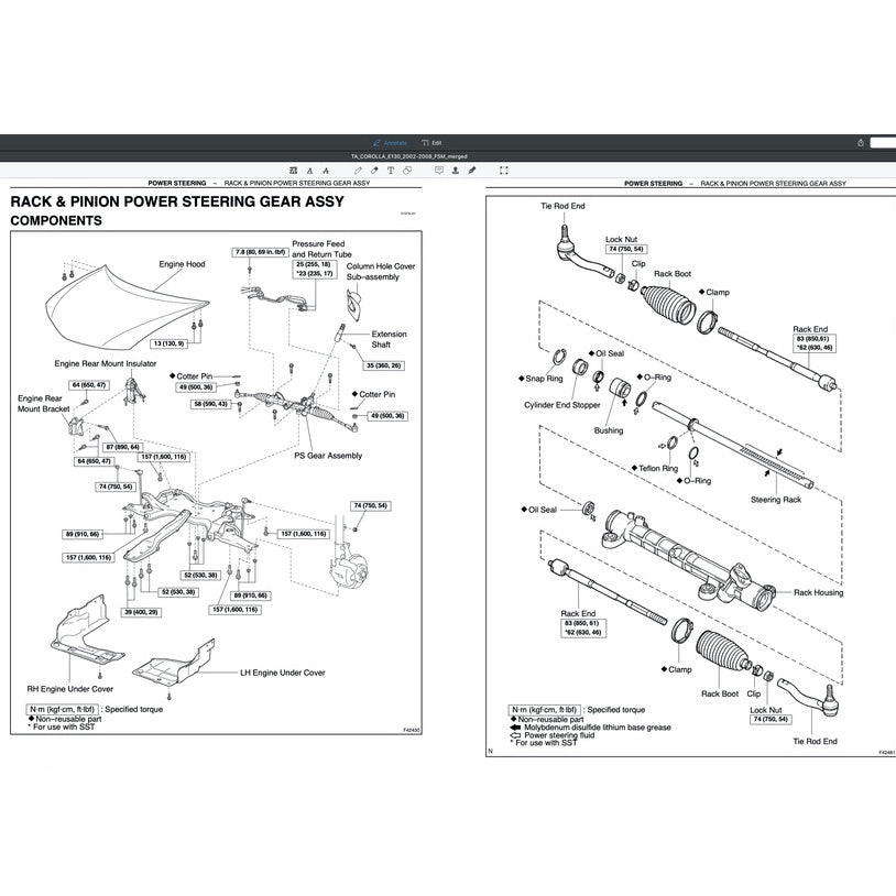 TOYOTA COROLLA ALTIS E120/130 (2002-2008) SERVICE WORKSHOP MANUAL - Image 8