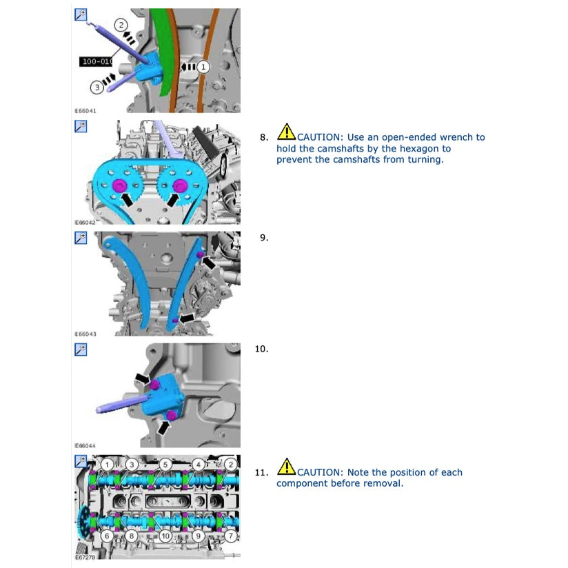 FORD S-MAX GALAXY (2006-2014) SERVICE WORKSHOP MANUAL - Image 9