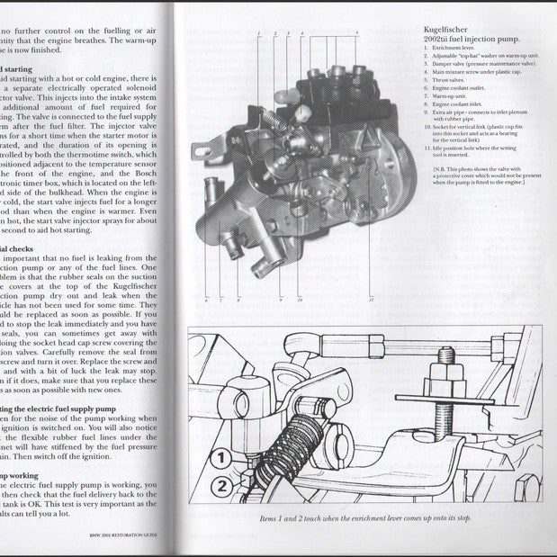 BMW '02 RESTORATION GUIDE, Mike Macartney, Brooklands 1998 - Image 8