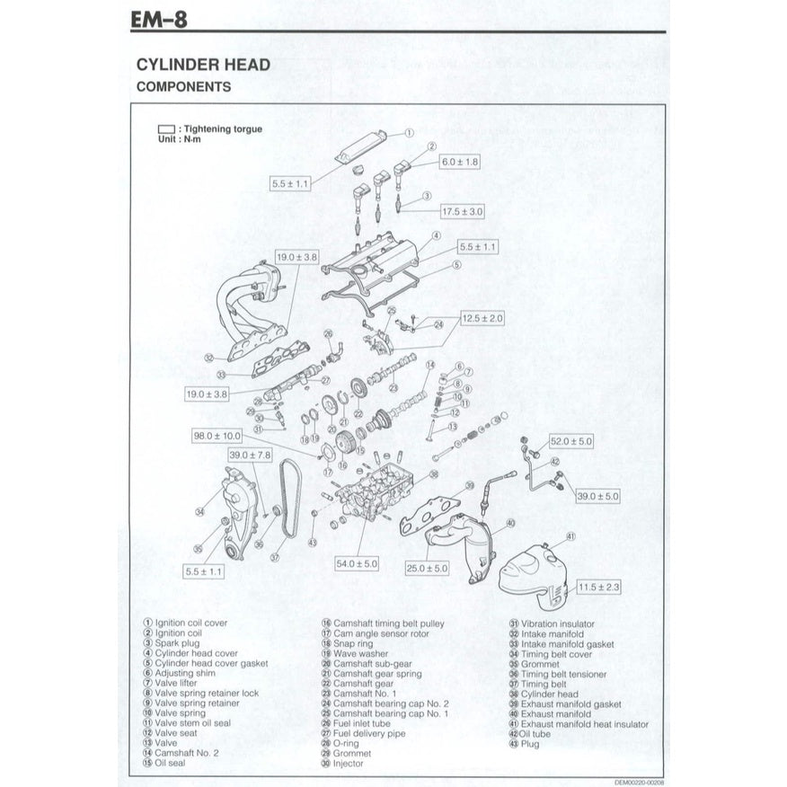 PERODUA KANCIL MK2 (2002-2009) SERVICE WORKSHOP MANUAL - Image 5