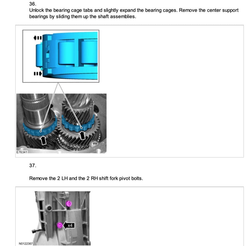 FORD MUSTANG S550 (2015-2021) SERVICE WORKSHOP MANUAL - Image 6