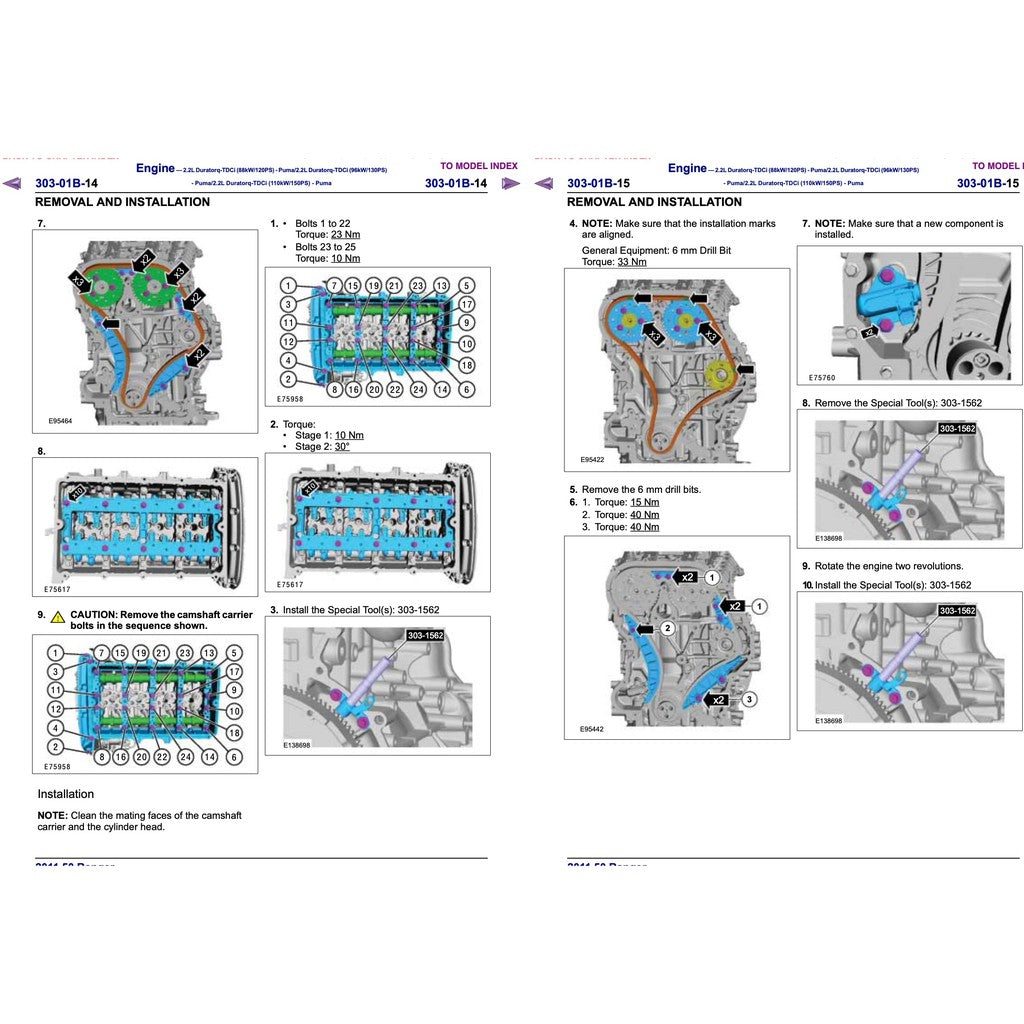FORD RANGER T6 (2011-2015) SERVICE WORKSHOP MANUAL - Image 4
