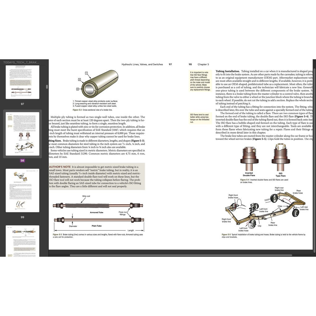 TODAY'S TECHNICIAN: AUTOMOTIVE BRAKE SYSTEMS - TRAINING & WORKSHOP MANUALS - Image 8