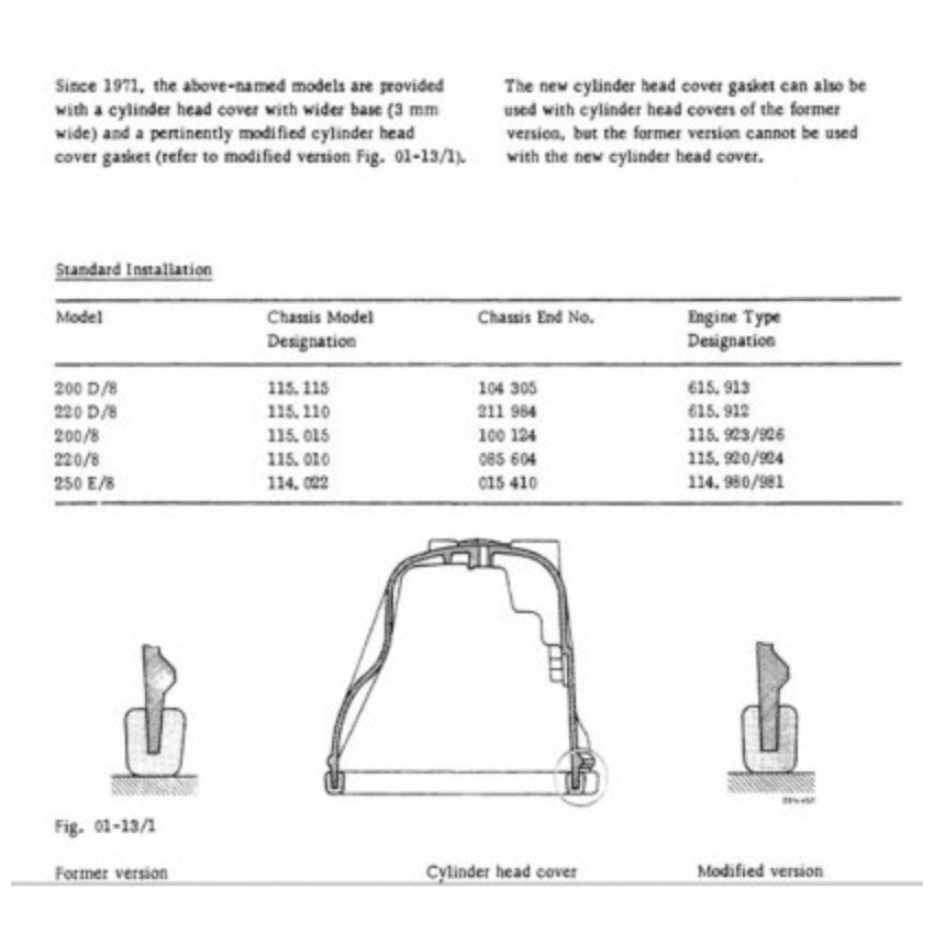 MERCEDES-BENZ W114 W115 (1968-1976) SERVICE WORKSHOP MANUAL LIBRARY - Image 4