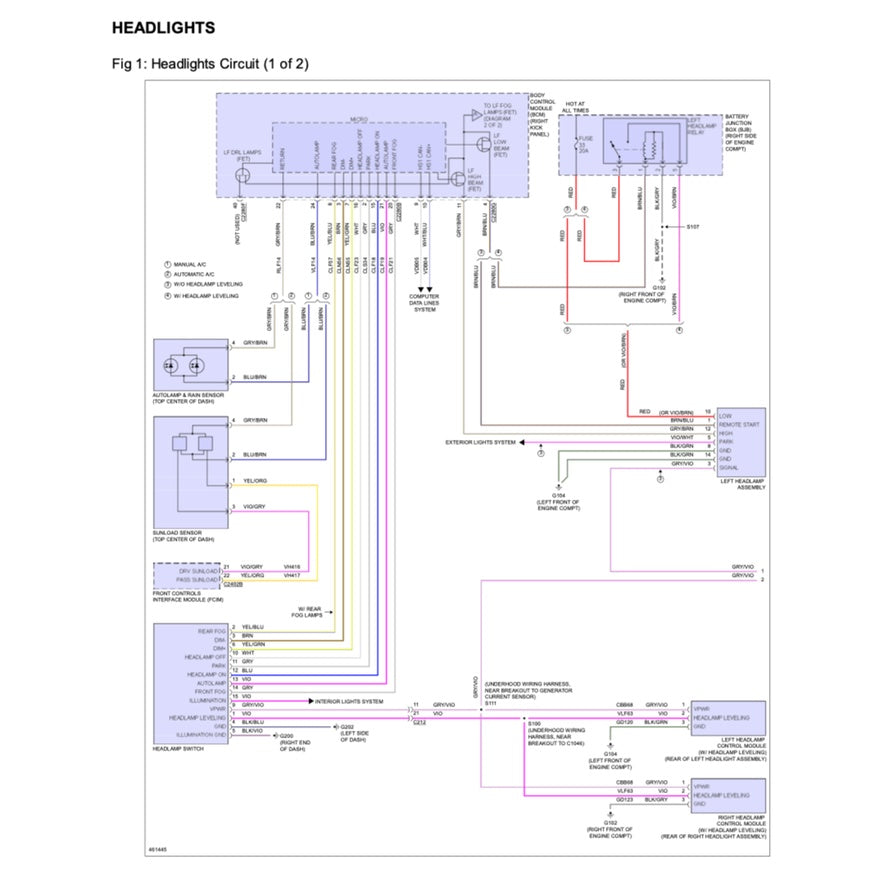 FORD MUSTANG S550 (2015-2021) SERVICE WORKSHOP MANUAL - Image 9
