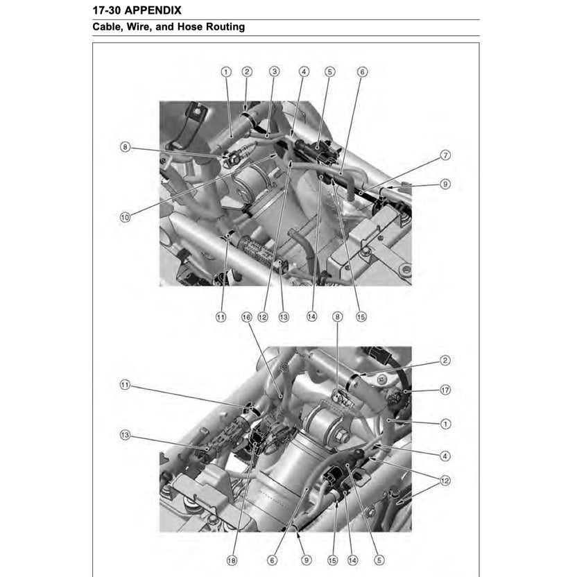 KAWASAKI NINJA 650R (2012-2017) SERVICE WORKSHOP MANUAL + PARTS CATALOGUE + OWNER'S MANUAL - Image 9