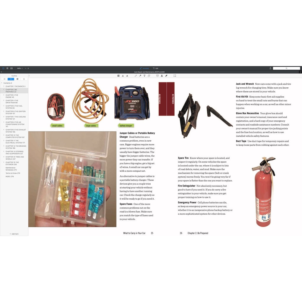 AUTO REPAIR & MAINTENANCE IDIOT'S GUIDE (2015) - Image 4