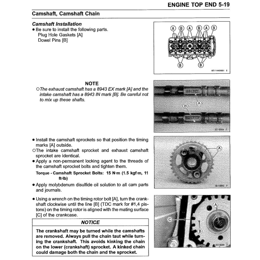 KAWASAKI Z900 ABS (2017+) SERVICE WORKSHOP MANUAL + PARTS CATALOGUE + OWNER'S MANUAL - Image 7