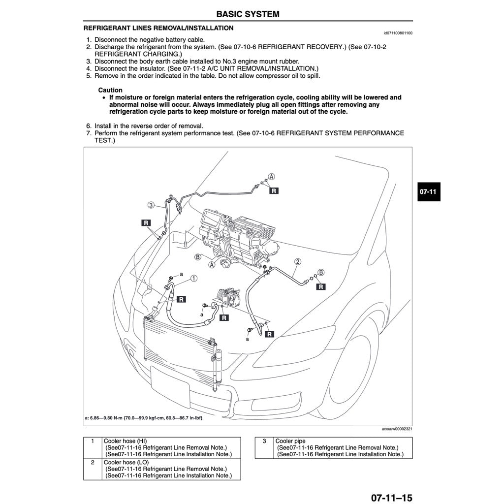 MAZDA CX-7 ER (2007-2012) SERVICE WORKSHOP MANUAL - Image 9