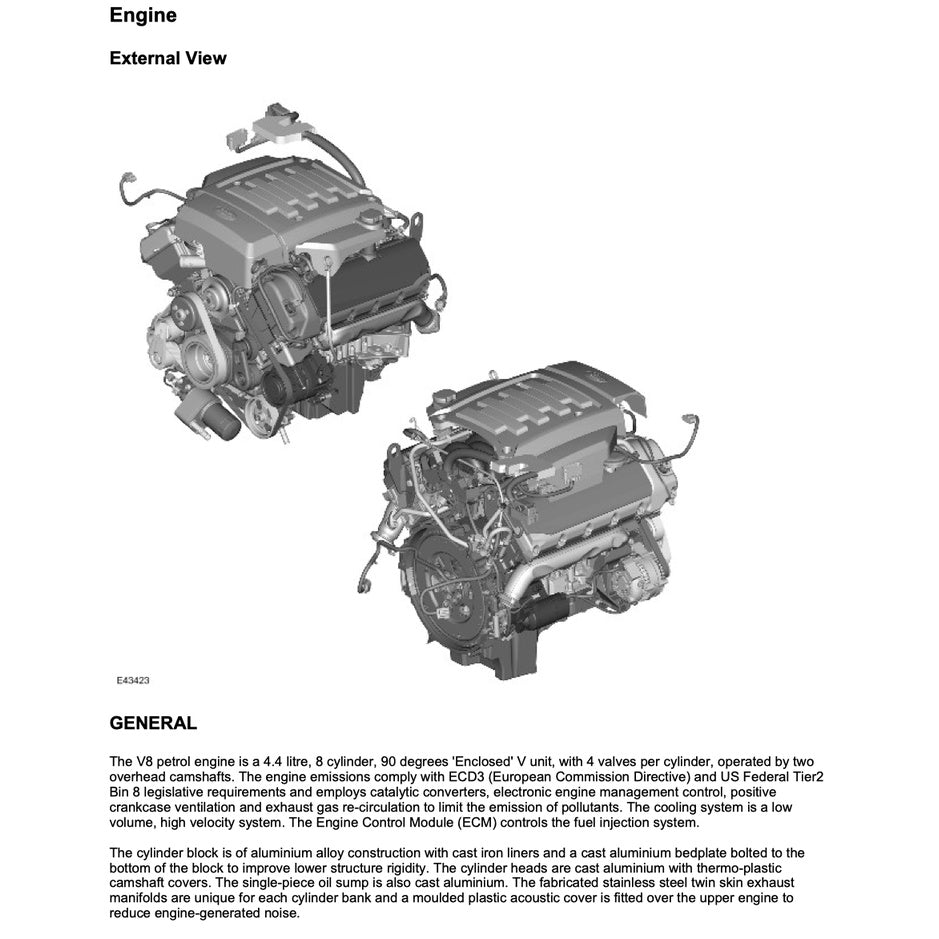 LAND ROVER DISCOVERY LR3 L319 (2004-2009) SERVICE WORKSHOP MANUAL - Image 10
