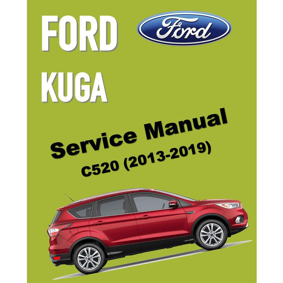 FORD KUGA MK2 C520 (2013-2019) SERVICE WORKSHOP MANUAL - ECOBOOST - Image 2
