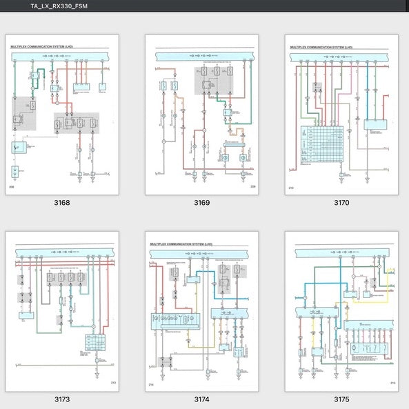 LEXUS RX330 XU30 (2004-2009) SERVICE WORKSHOP MANUAL - Image 10