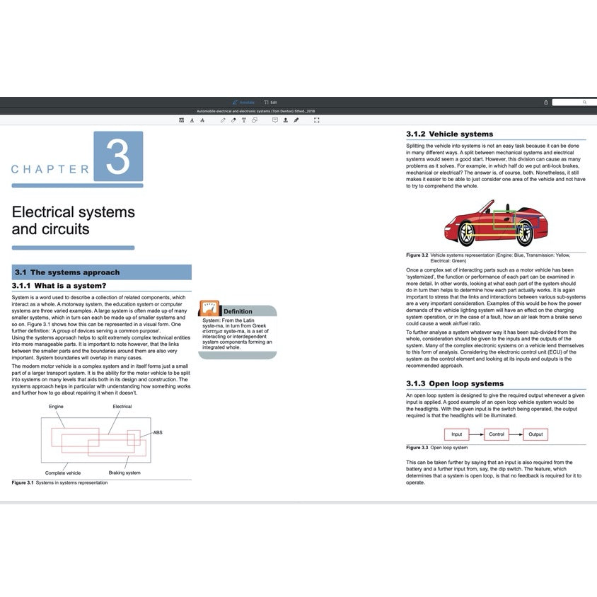 AUTOMOBILE ELECTRICAL AND ELECTRONIC SYSTEMS, 5th Edition, 2018 - TOM DENTON - Image 8