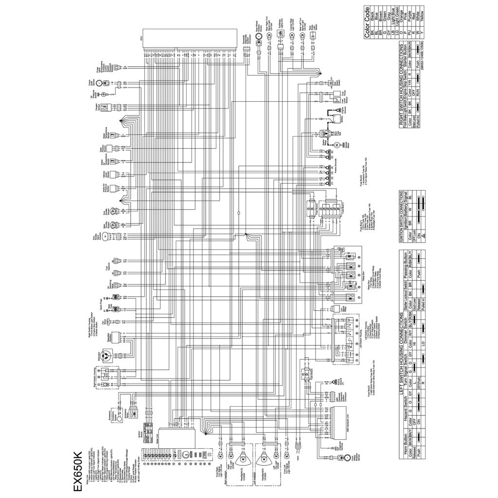 KAWASAKI NINJA 650R (2012-2017) SERVICE WORKSHOP MANUAL + PARTS CATALOGUE + OWNER'S MANUAL - Image 10