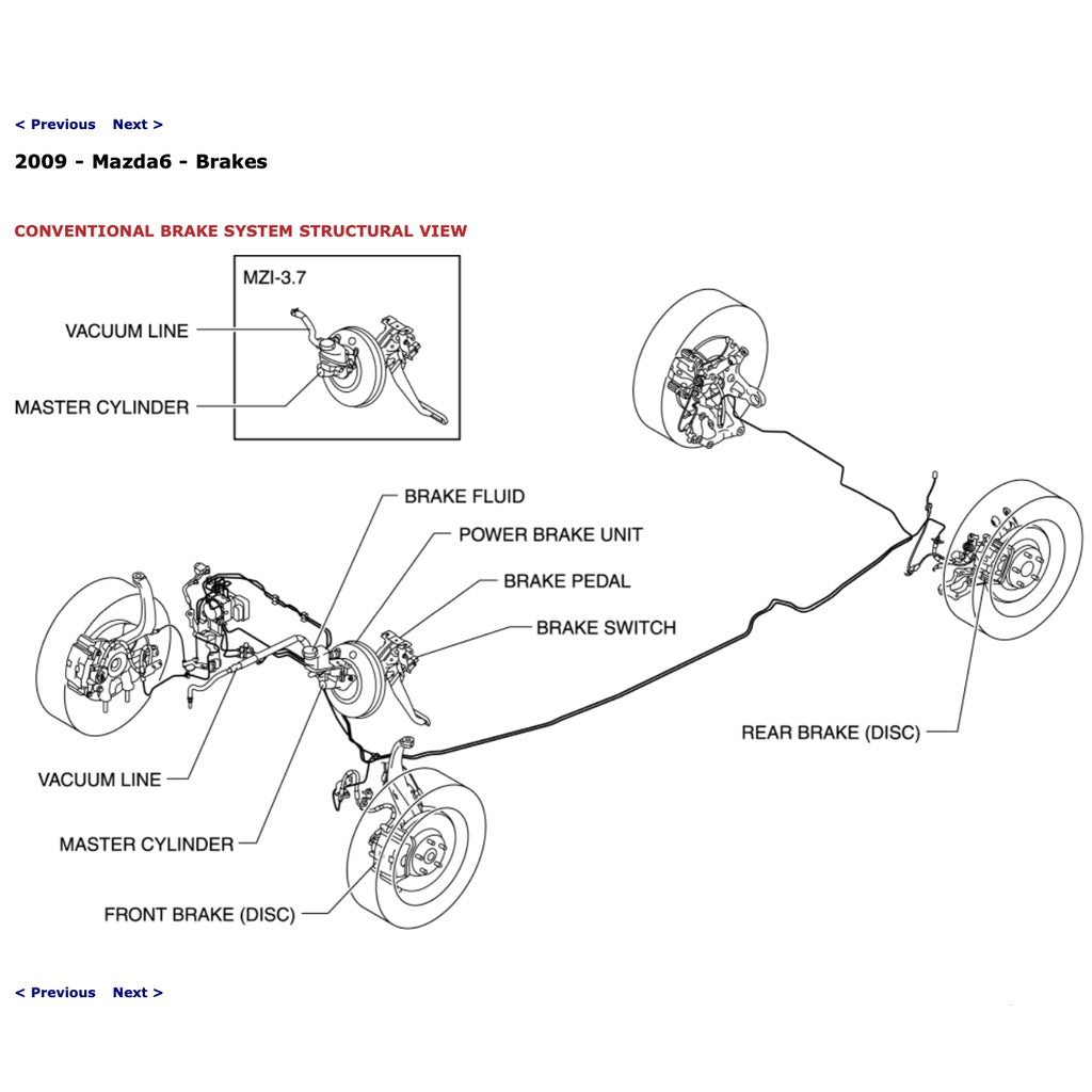 MAZDA 6 GH (2007-2013) SERVICE WORKSHOP MANUAL - Image 4