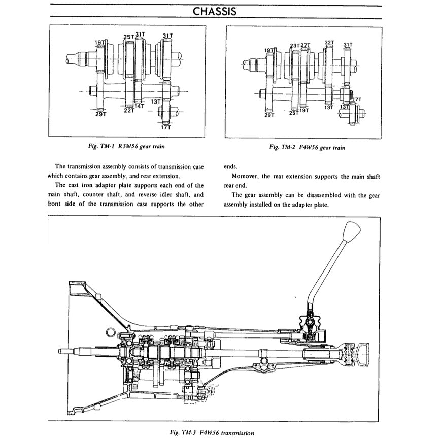 DATSUN 1200 B110 (1970-1973) SERVICE WORKSHOP MANUAL - Image 7