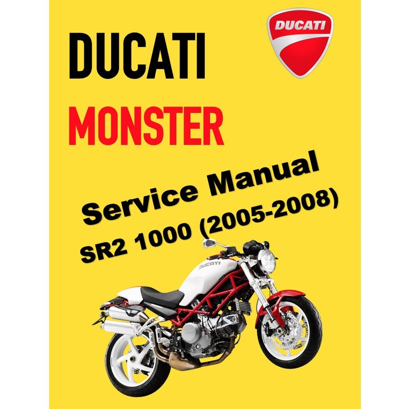 Ducati Monster S2R 1000 2006 SERVICE REPAIR WORKSHOP MANUAL (FACTORY) - Image 2