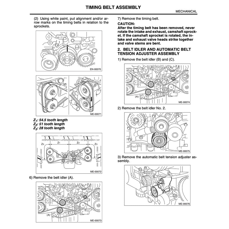 SUBARU IMPREZA WRX STI (2003-2005) SERVICE WORKSHOP MANUAL - Image 4