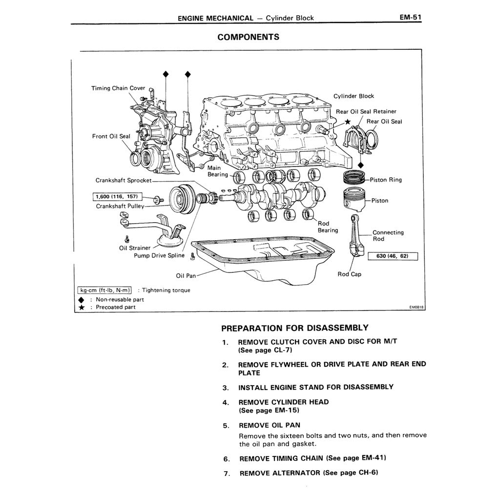 TOYOTA HILUX N80/90/100/110 (1988-1997) SERVICE REPAIR WORKSHOP MANUAL - Image 5
