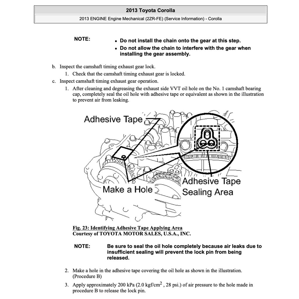 TOYOTA COROLLA ALTIS E170/180 (2013-2017) SERVICE WORKSHOP MANUAL - Image 7