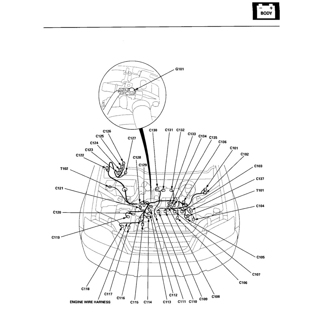 CRV HONDA CR-V (1997-2001) SERVICE WORKSHOP MANUAL - Image 6