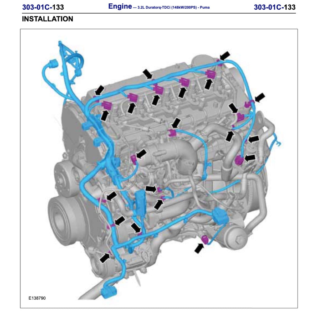 MAZDA BT50 BT-50 UP/UR (2011-2020) SERVICE WORKSHOP MANUAL - Image 5