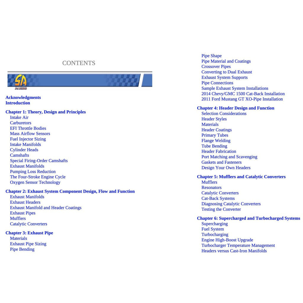 PERFORMANCE EXHAUST SYSTEMS: HOW TO DESIGN, FABRICATE & INSTALL - SA277 - Image 3