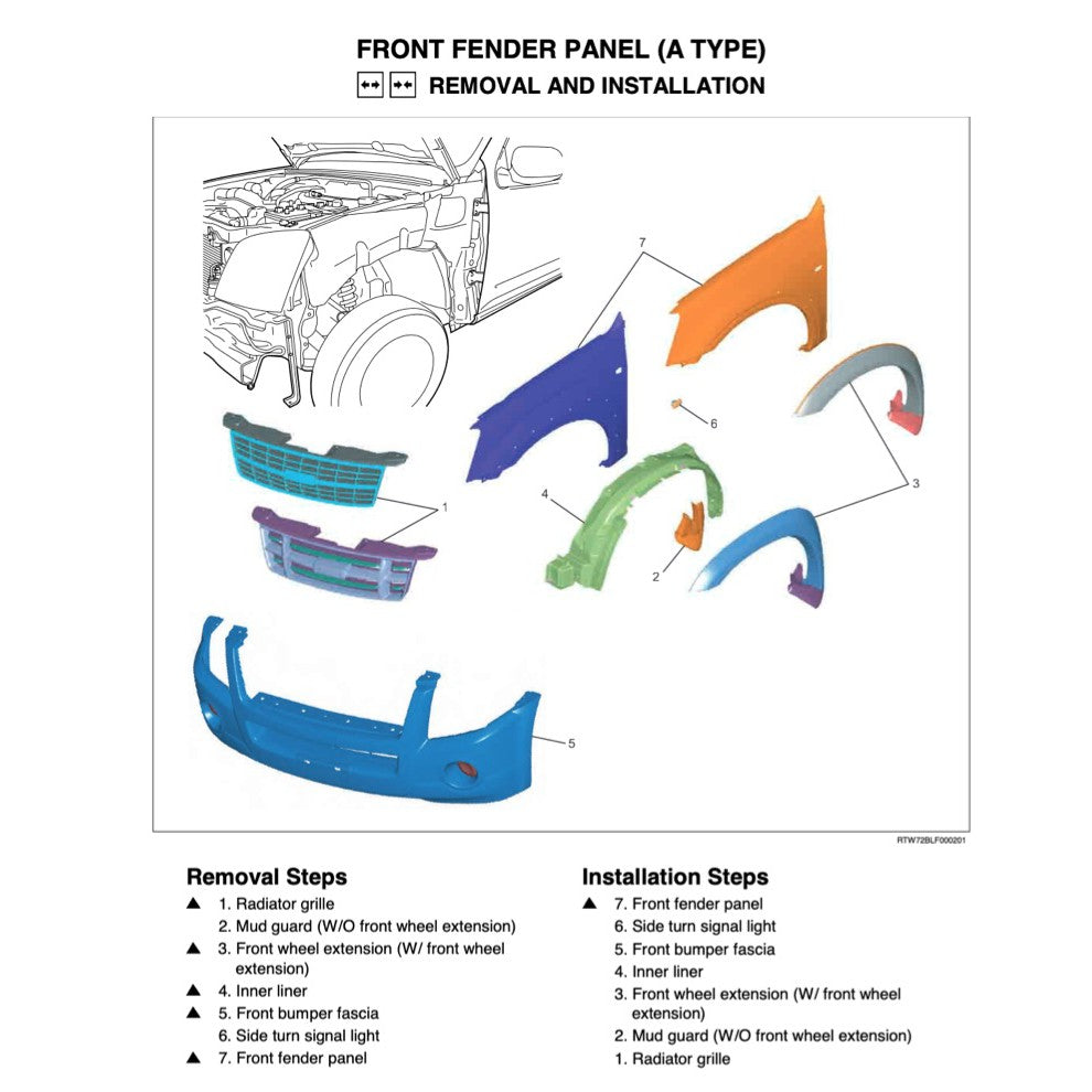 DMAX ISUZU D-MAX (2007-2012) SERVICE WORKSHOP MANUAL - Image 8