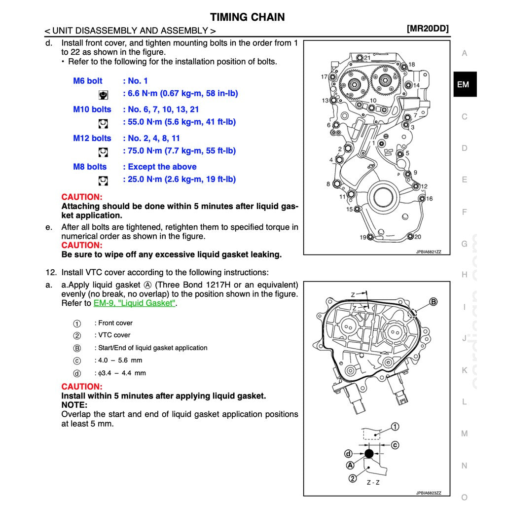 NISSAN X-TRAIL T32 (2013-2024) SERVICE WORKSHOP MANUAL - Image 3