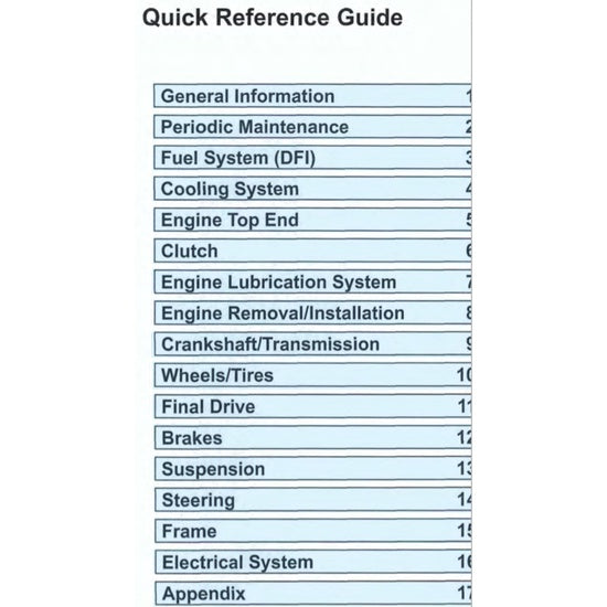 KAWASAKI NINJA 400 (2018-2022) SERVICE WORKSHOP MANUAL + PARTS CATALOGUE +OWNER'S MANUAL - Image 3