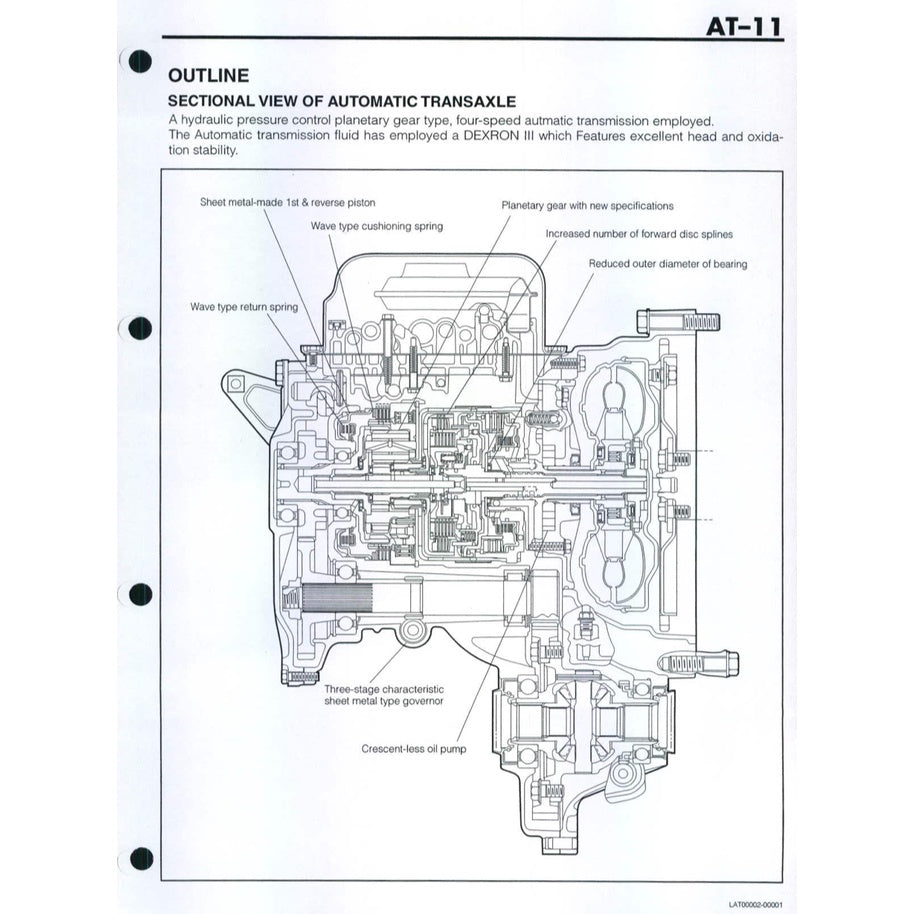 PERODUA KENARI L901 (2000-2009) SERVICE WORKSHOP MANUAL - Image 8