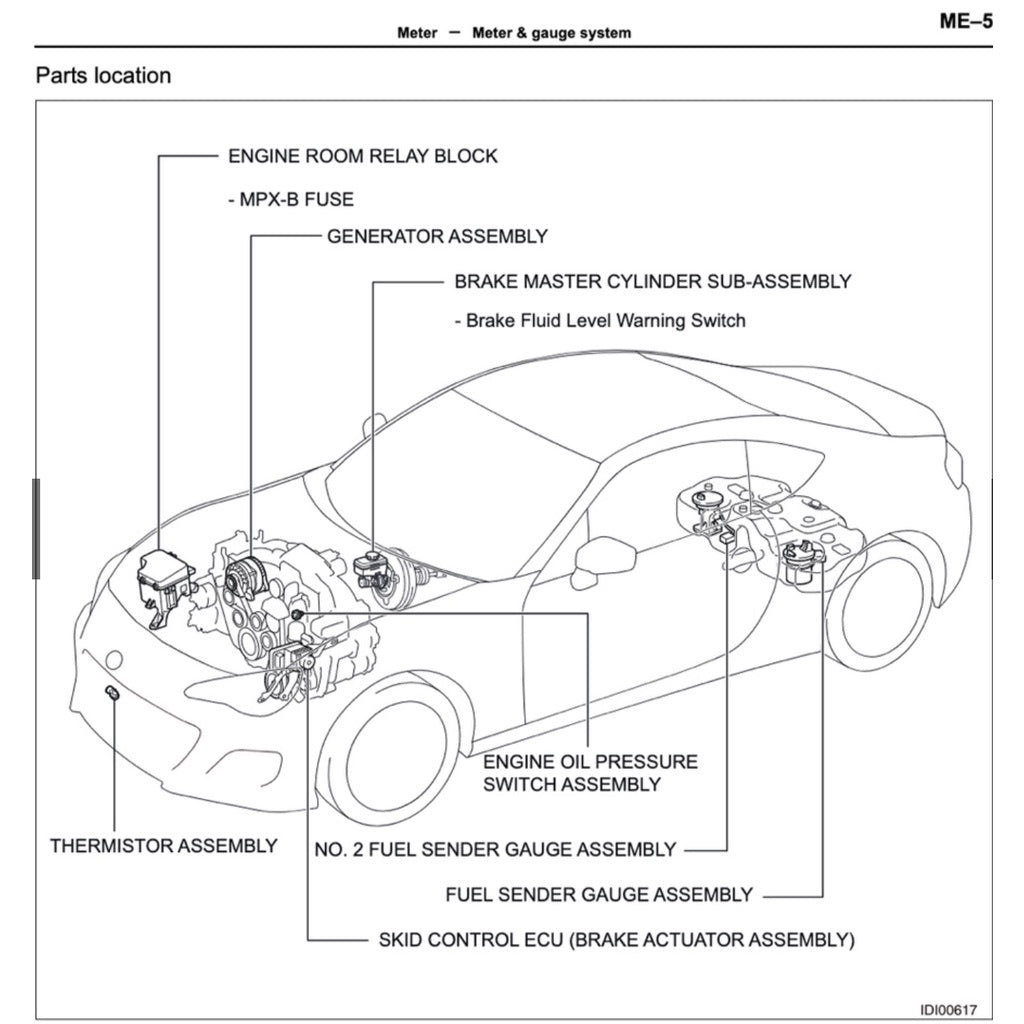 TOYOTA GT86 GT 86 (2013-2021) SERVICE WORKSHOP MANUAL - Image 4