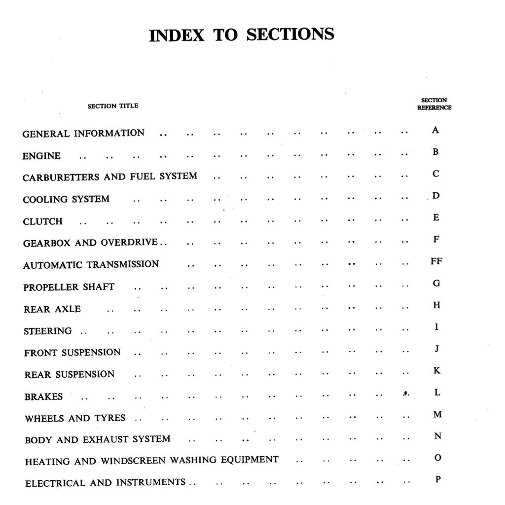 JAGUAR MKX10 (1961-1970) FACTORY WORKSHOP REPAIR SERVICE OPERATIONS MANUAL - Image 5
