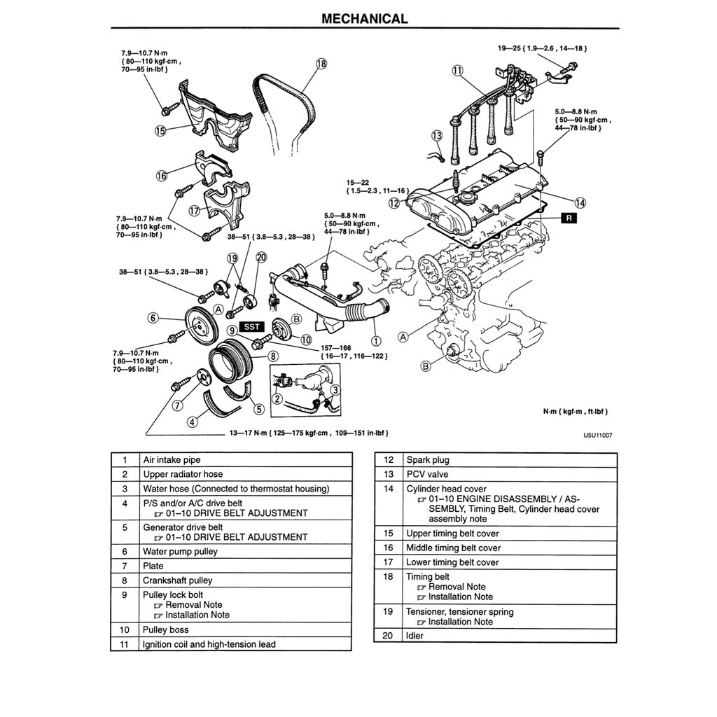 MAZDA MX-5 MIATA NA SERIES (1997) SERVICE WORKSHOP MANUAL - Image 4