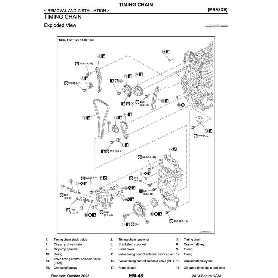 NISSAN SENTRA / SYLPHY B17 (2012-2016) SERVICE WORKSHOP MANUAL - Image 5