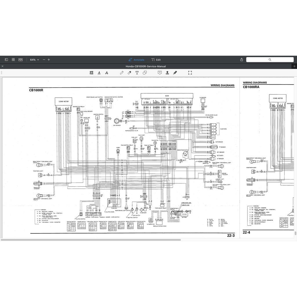 HONDA CB1000R SC60 (2009-2017) SERVICE WORKSHOP MANUAL + OWNER'S MANUAL / CB 1000 R - Image 10