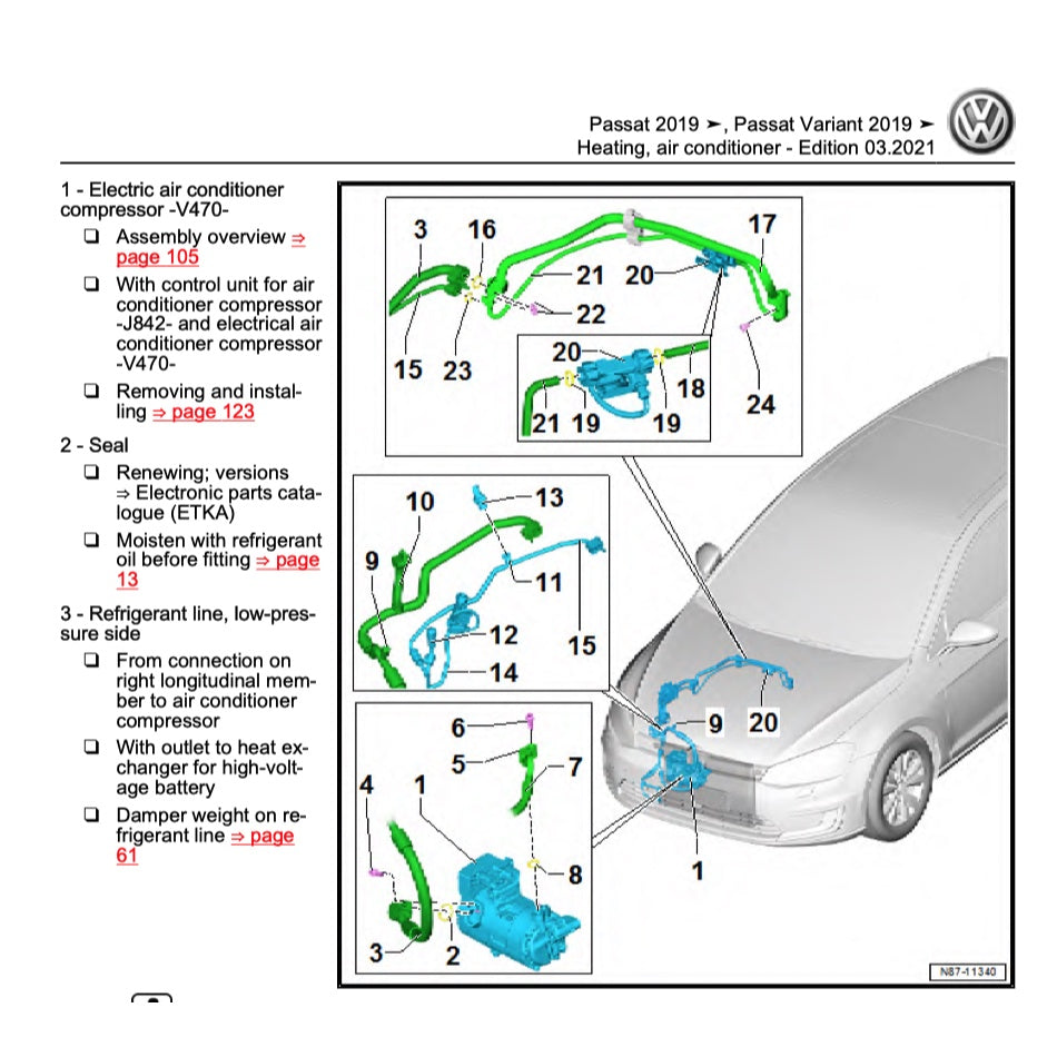 VW PASSAT B8 (2015-2022) SERVICE WORKSHOP MANUAL - Image 4