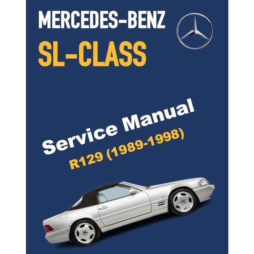 MERCEDES BENZ SL-CLASS R129 (1989-1998) SERVICE WORKSHOP MANUAL - Image 2