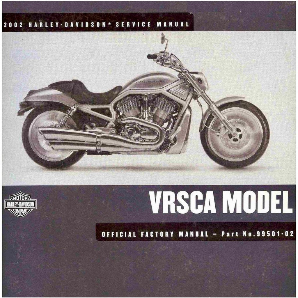 HARLEY DAVIDSON V-ROD VRSCA (2002-2003) SERVICE WORKSHOP MANUAL + PARTS CATALOGUE - Image 2