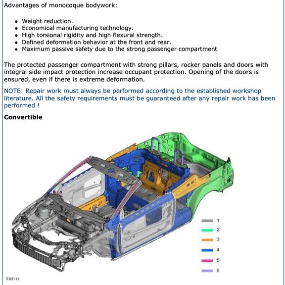 FORD S-MAX GALAXY (2006-2014) SERVICE WORKSHOP MANUAL - Image 6