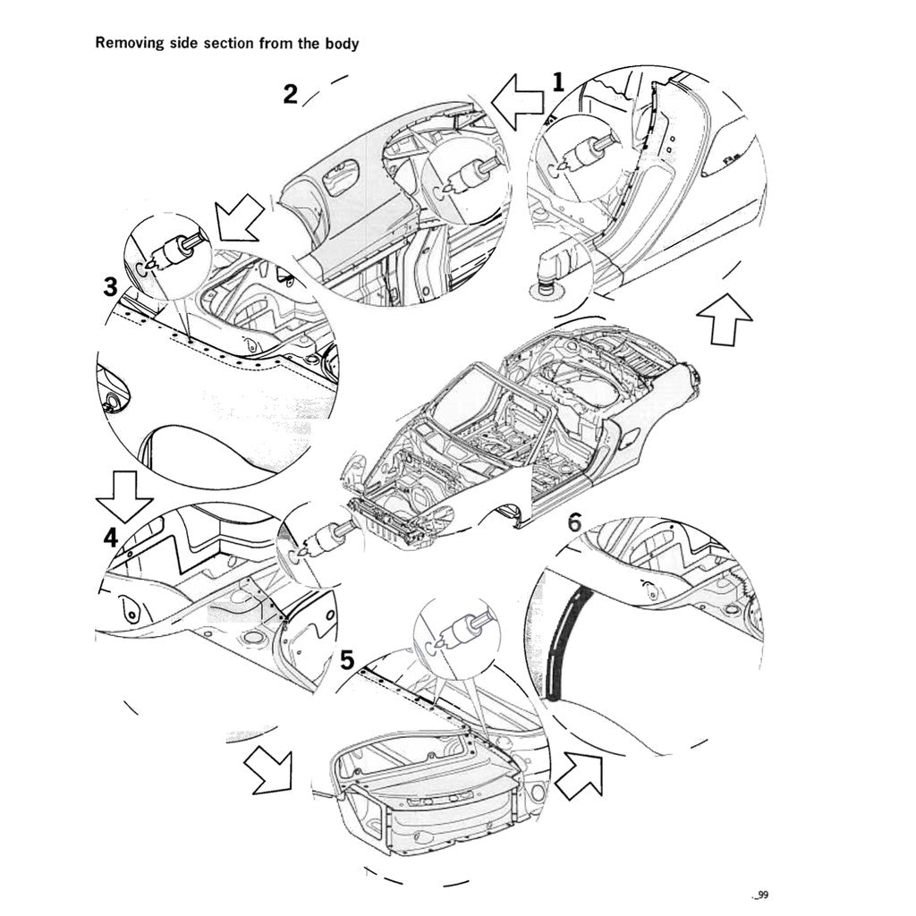 PORSCHE BOXSTER 986 (1997-2004) SERVICE WORKSHOP MANUAL + PARTS CATALOGUE - Image 6