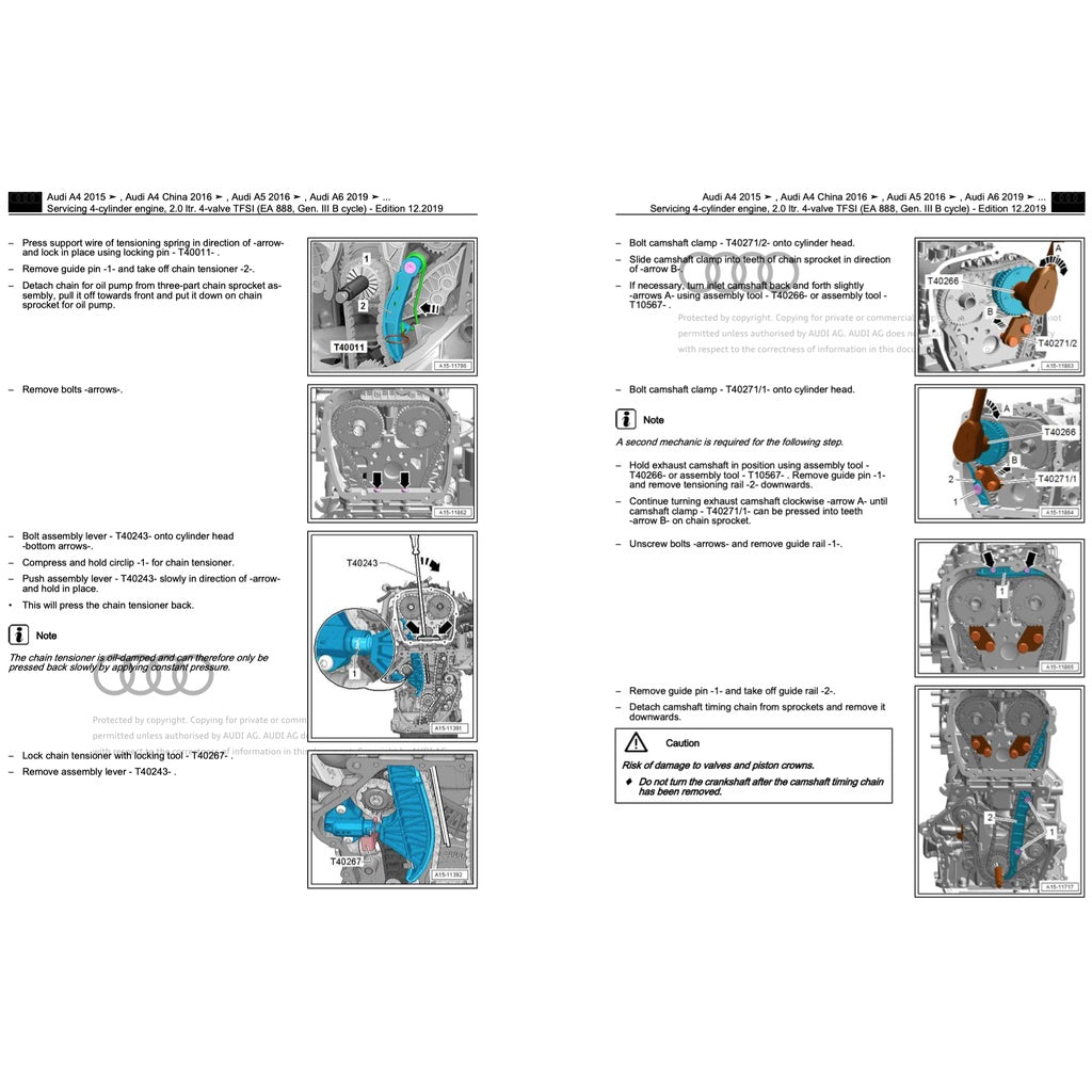AUDI A4 B9 (2016-2024) SERVICE WORKSHOP MANUAL - Image 5