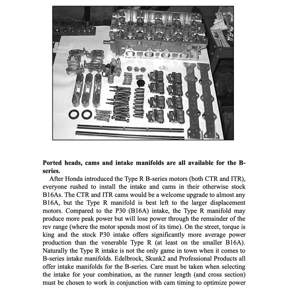 X-TREME HONDA B-SERIES ENGINES - Incl B16A1/2/3 (Civic), B17A (GSR),18 A/B (VTEC) B18C (GSR), B18C5 (TypeR), B20 (CRV) - Image 5